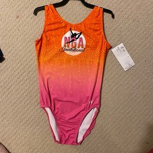 Pink & Orange GK Leotard